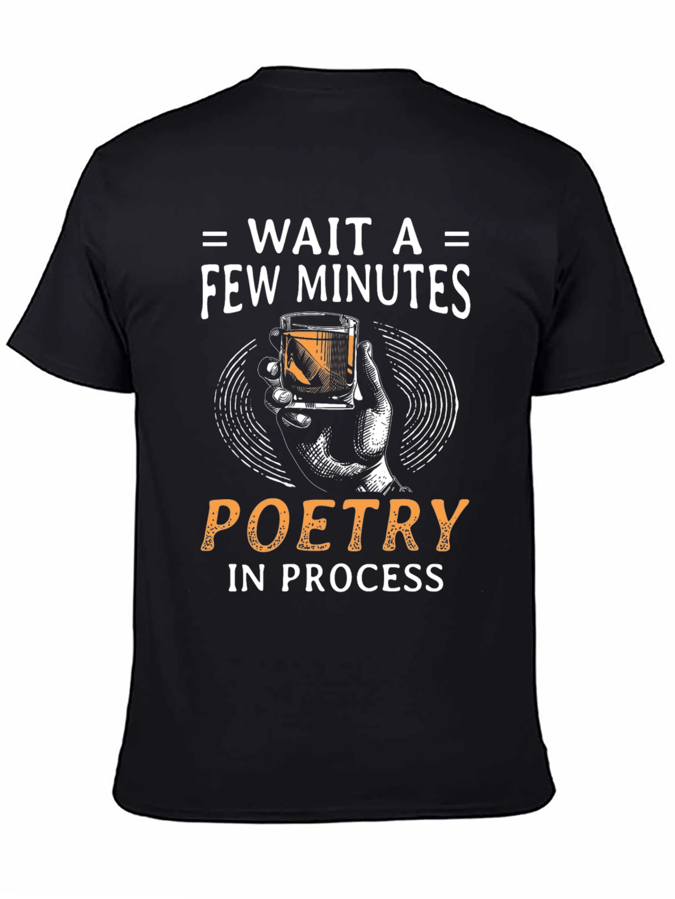 Poetry in Process Whiskey T-Shirt