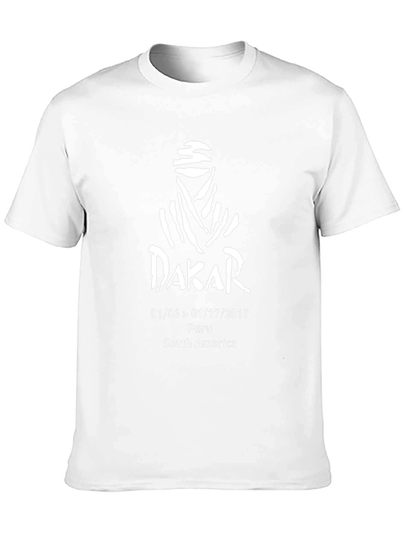 Dakar 2019 Peru South America Black T-Shirt