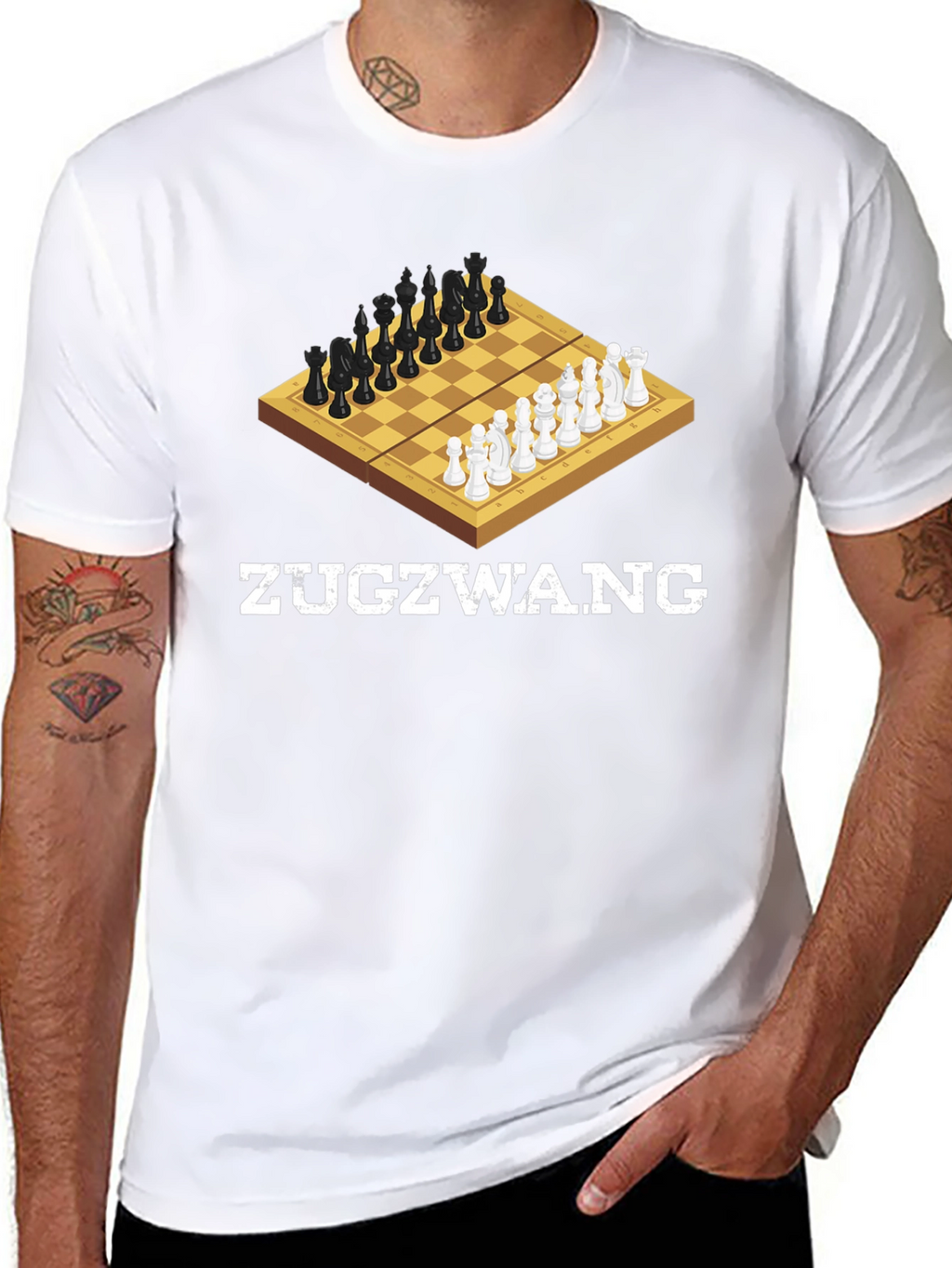 Zugzwang Chess T-Shirt - Strategy Game Tee