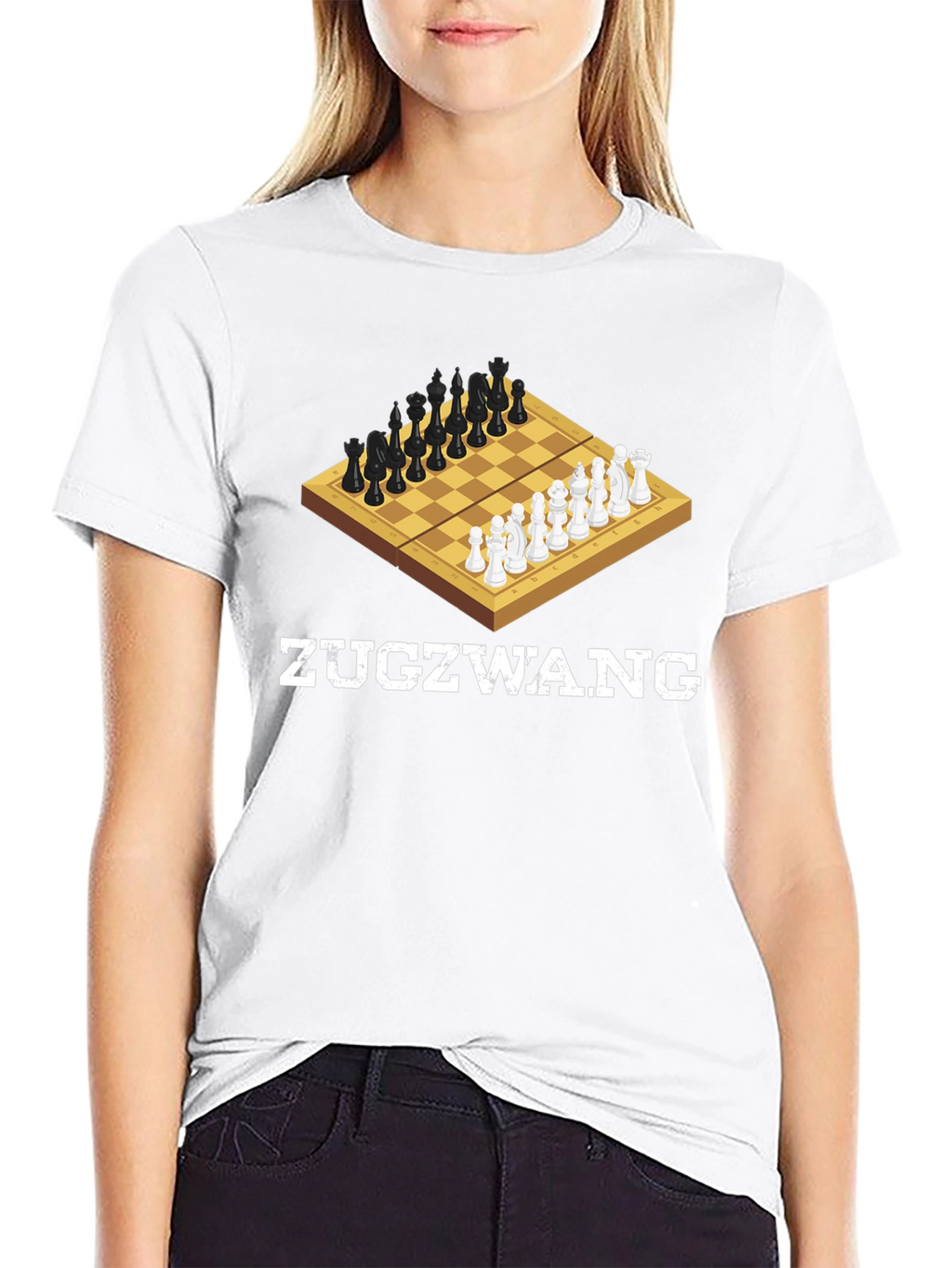 Zugzwang Chess T-Shirt - Strategy Game Tee
