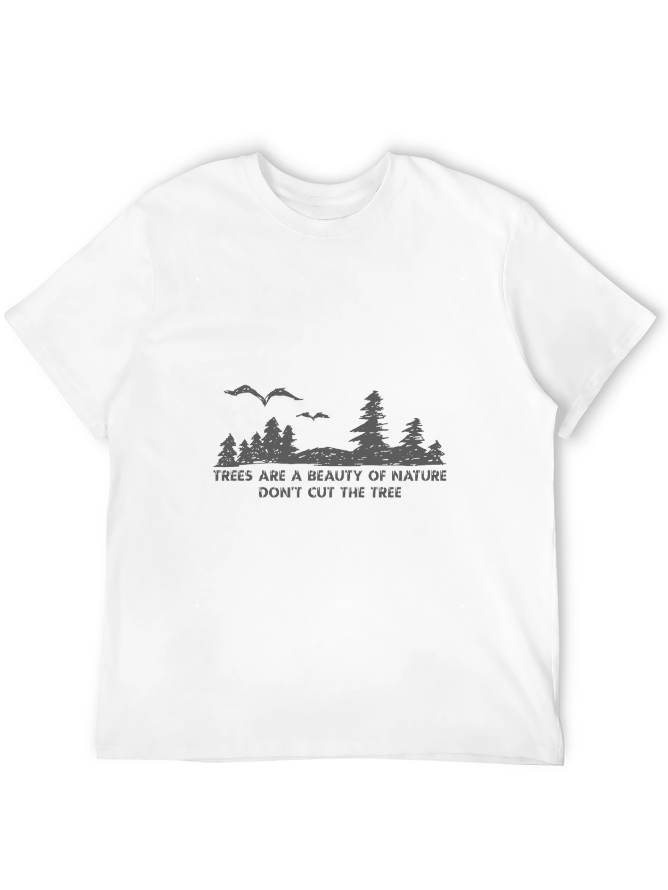 Natures Beauty Graphic Tee - Protect Our Trees