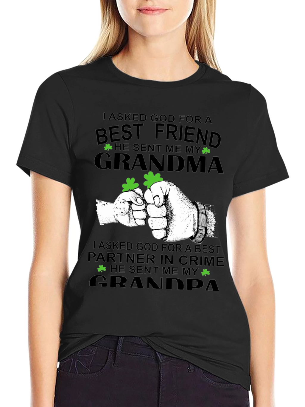 Grandma Grandpa St. Patricks Day T-Shirt