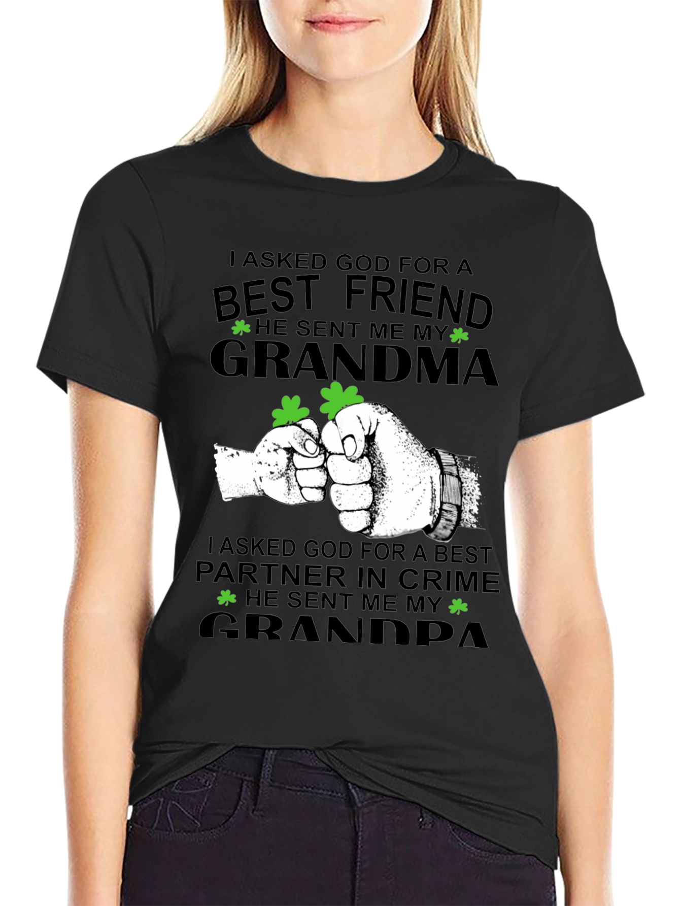 Grandma Grandpa St. Patricks Day T-Shirt
