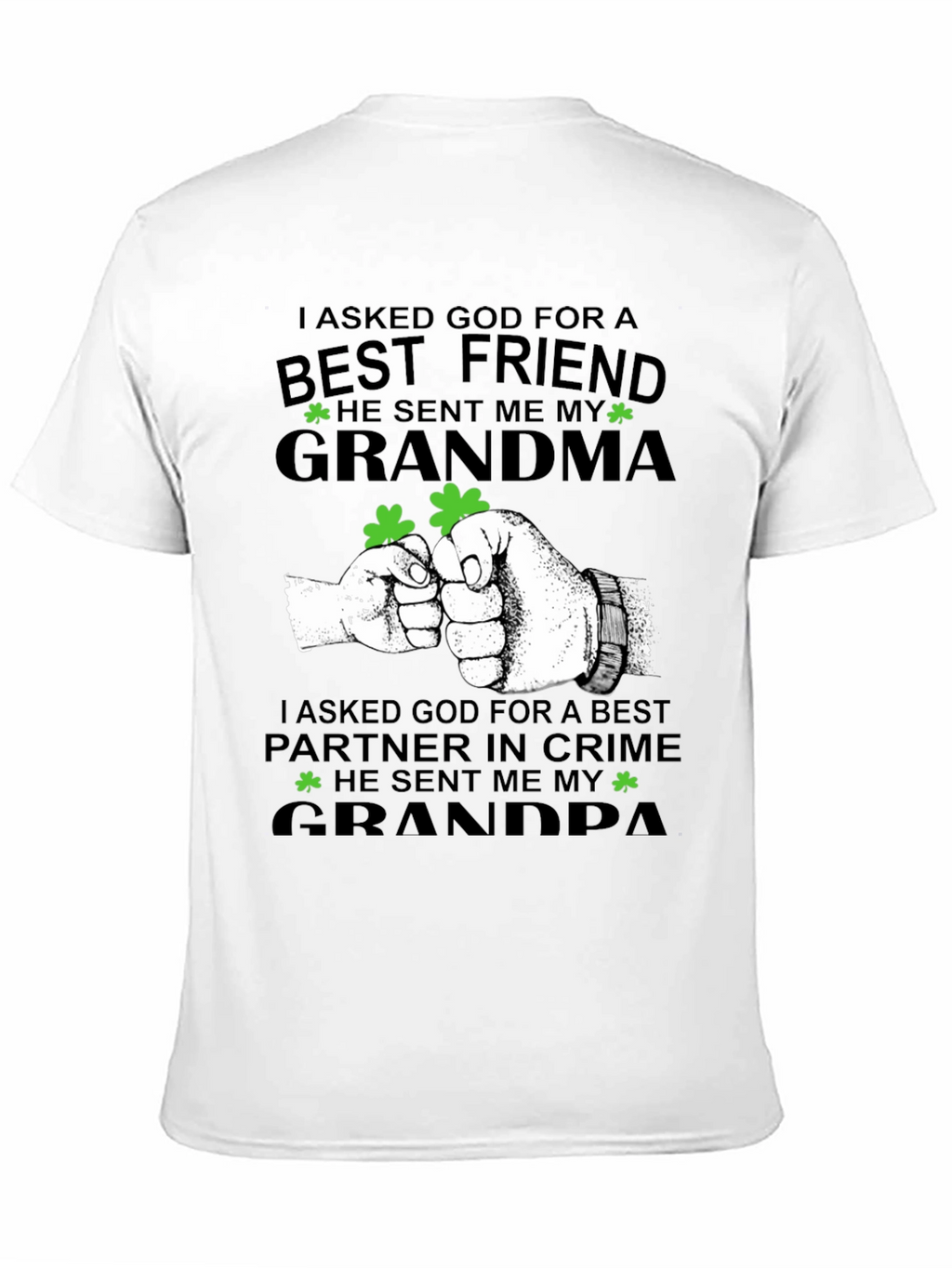 Grandma Grandpa St. Patricks Day T-Shirt