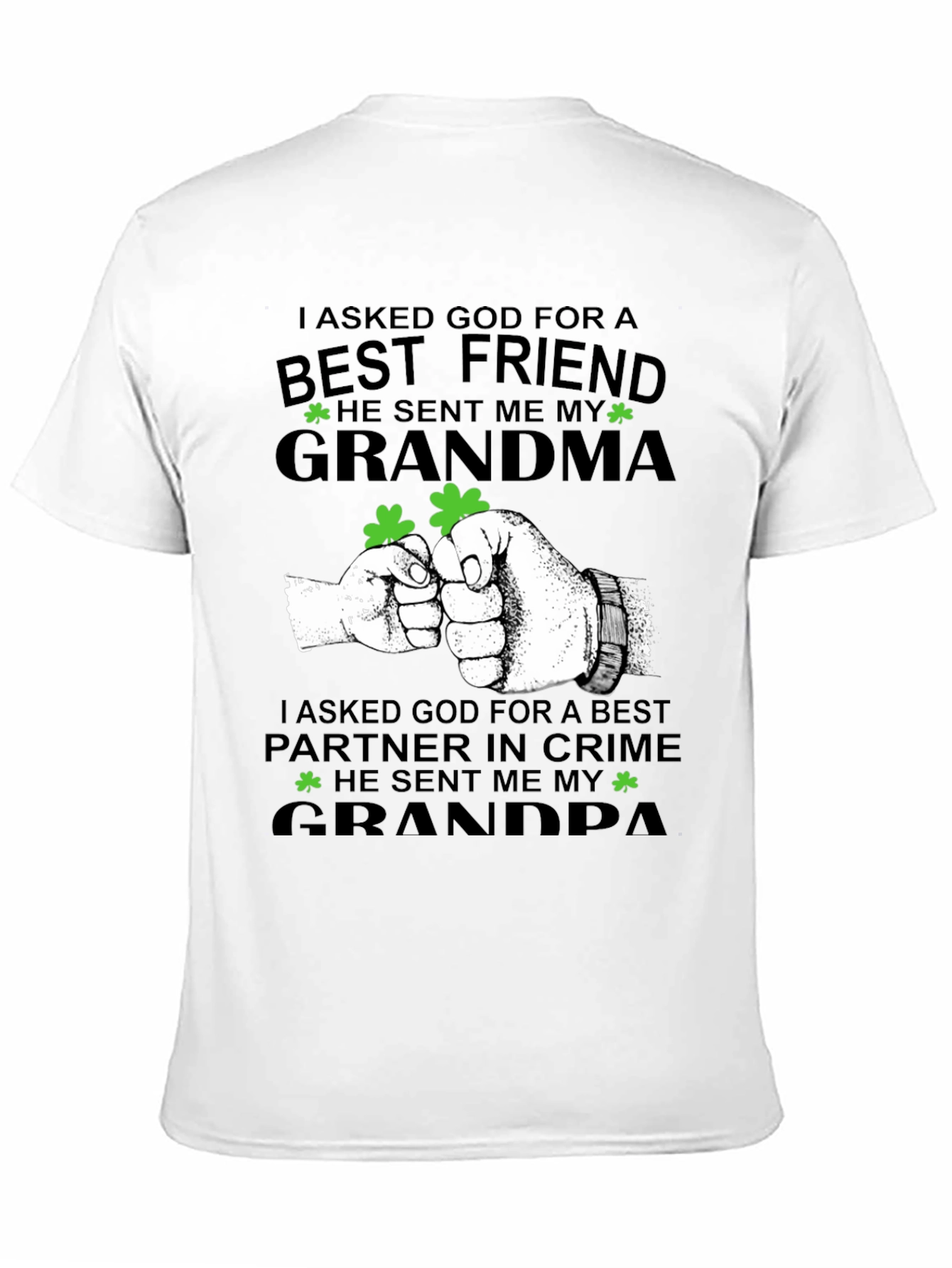 Grandma Grandpa St. Patricks Day T-Shirt