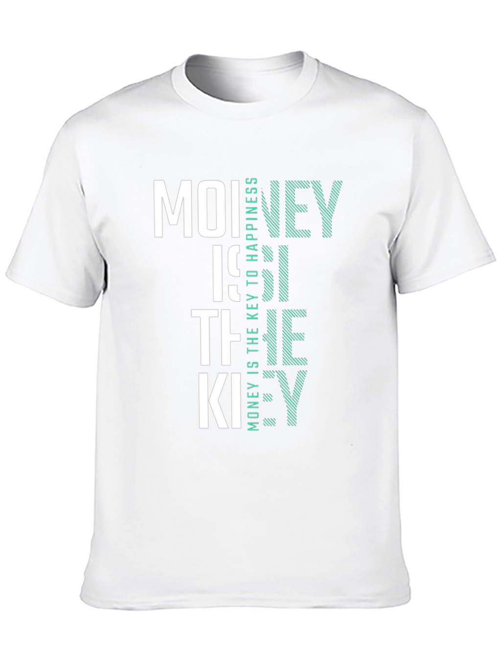 Money Is The Key Mens T-Shirt - Graphic Tee