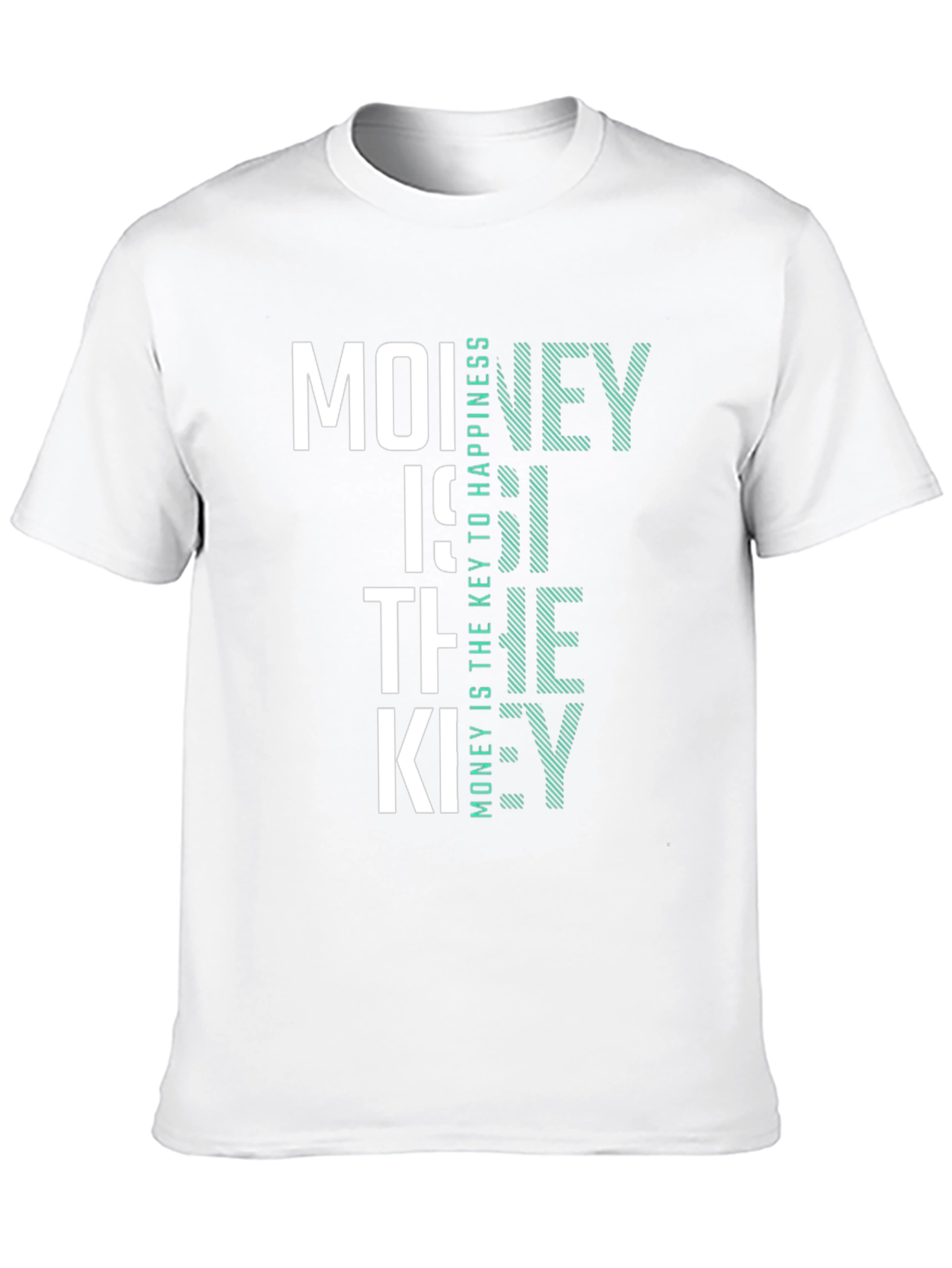 Money Is The Key Mens T-Shirt - Graphic Tee
