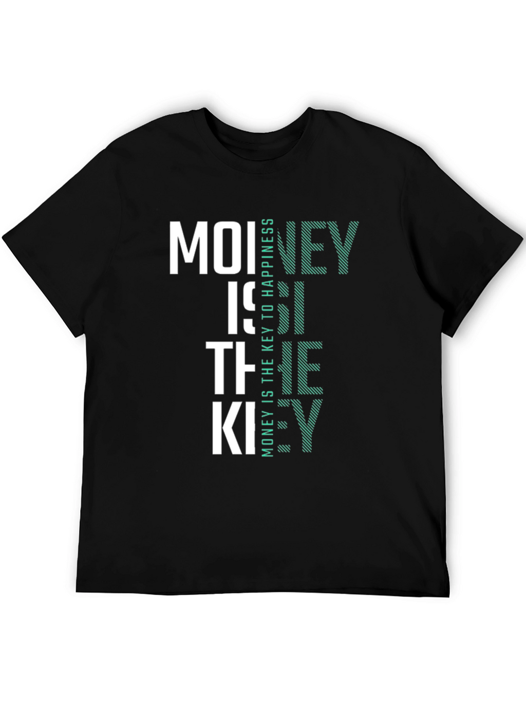 Money Is The Key Mens T-Shirt - Graphic Tee