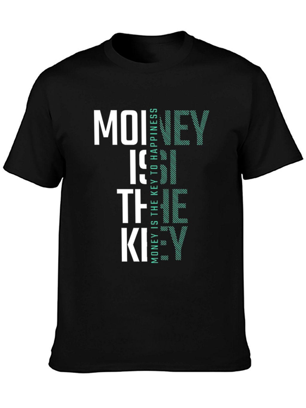Money Is The Key Mens T-Shirt - Graphic Tee