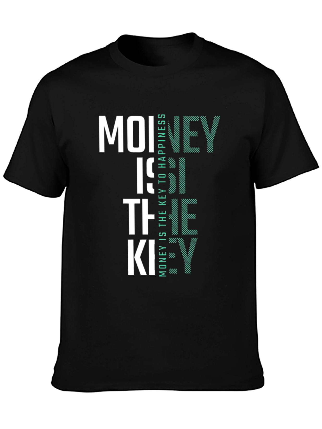 Money Is The Key Mens T-Shirt - Graphic Tee