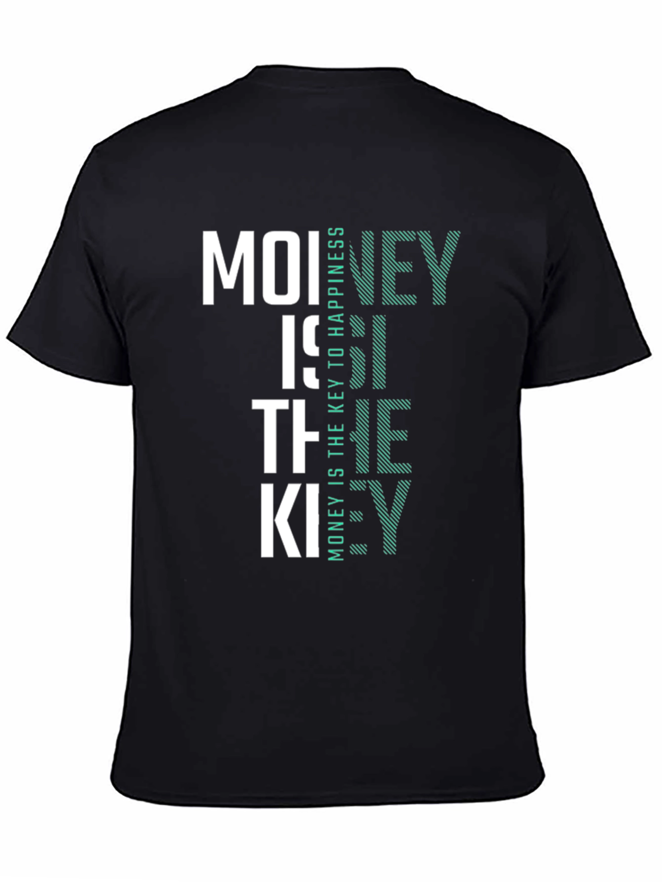 Money Is The Key Mens T-Shirt - Graphic Tee