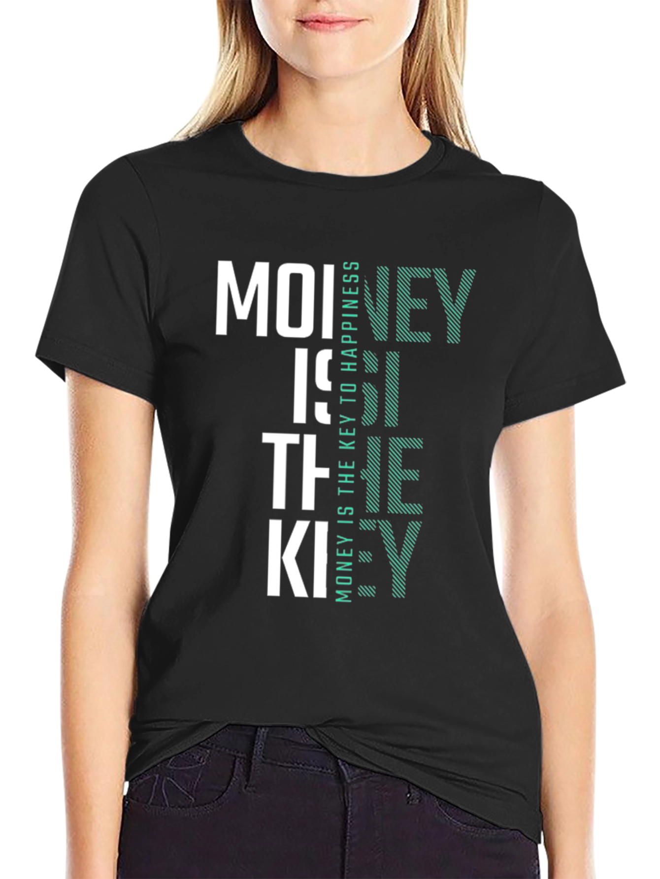 Money Is The Key Mens T-Shirt - Graphic Tee