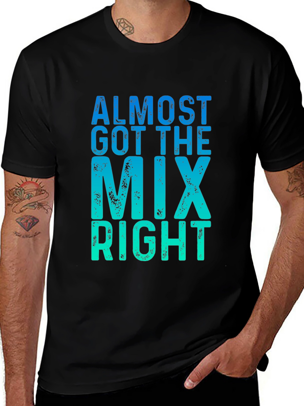 Almost Got the Mix Right Graphic Tee