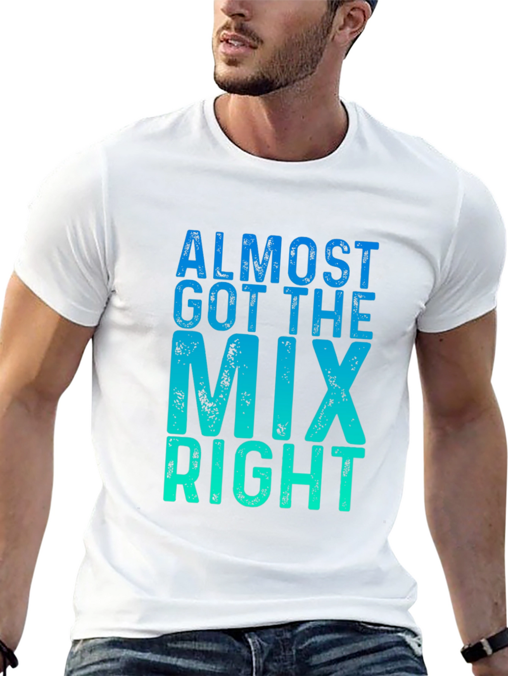 Almost Got the Mix Right Graphic Tee