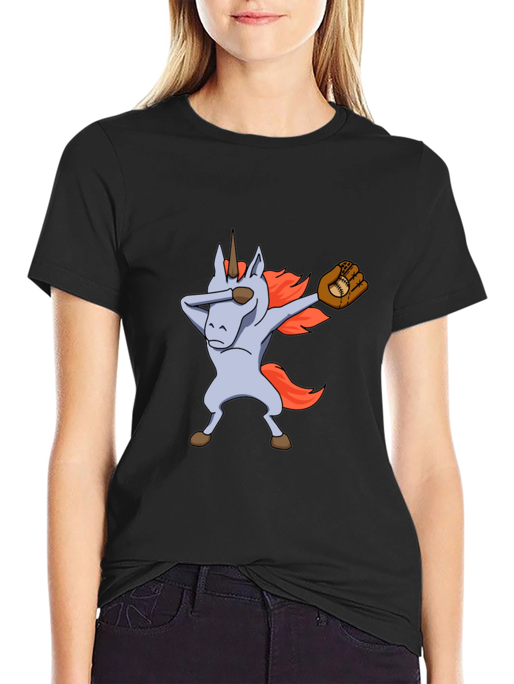 Unicorn Baseball Dab T-Shirt
