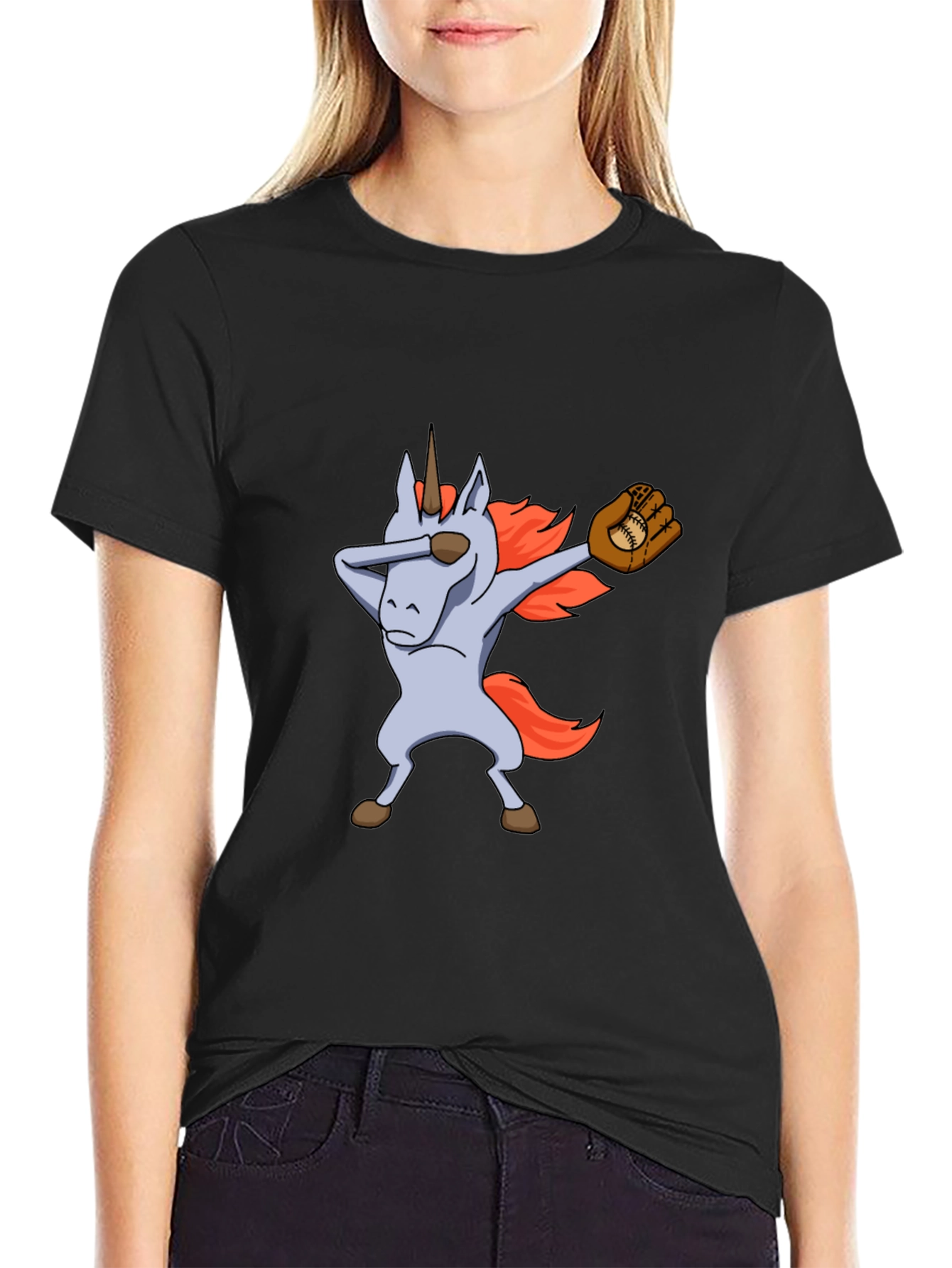 Unicorn Baseball Dab T-Shirt