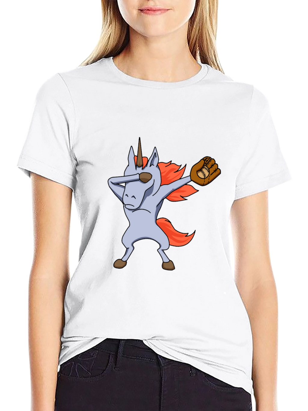 Unicorn Baseball Dab T-Shirt