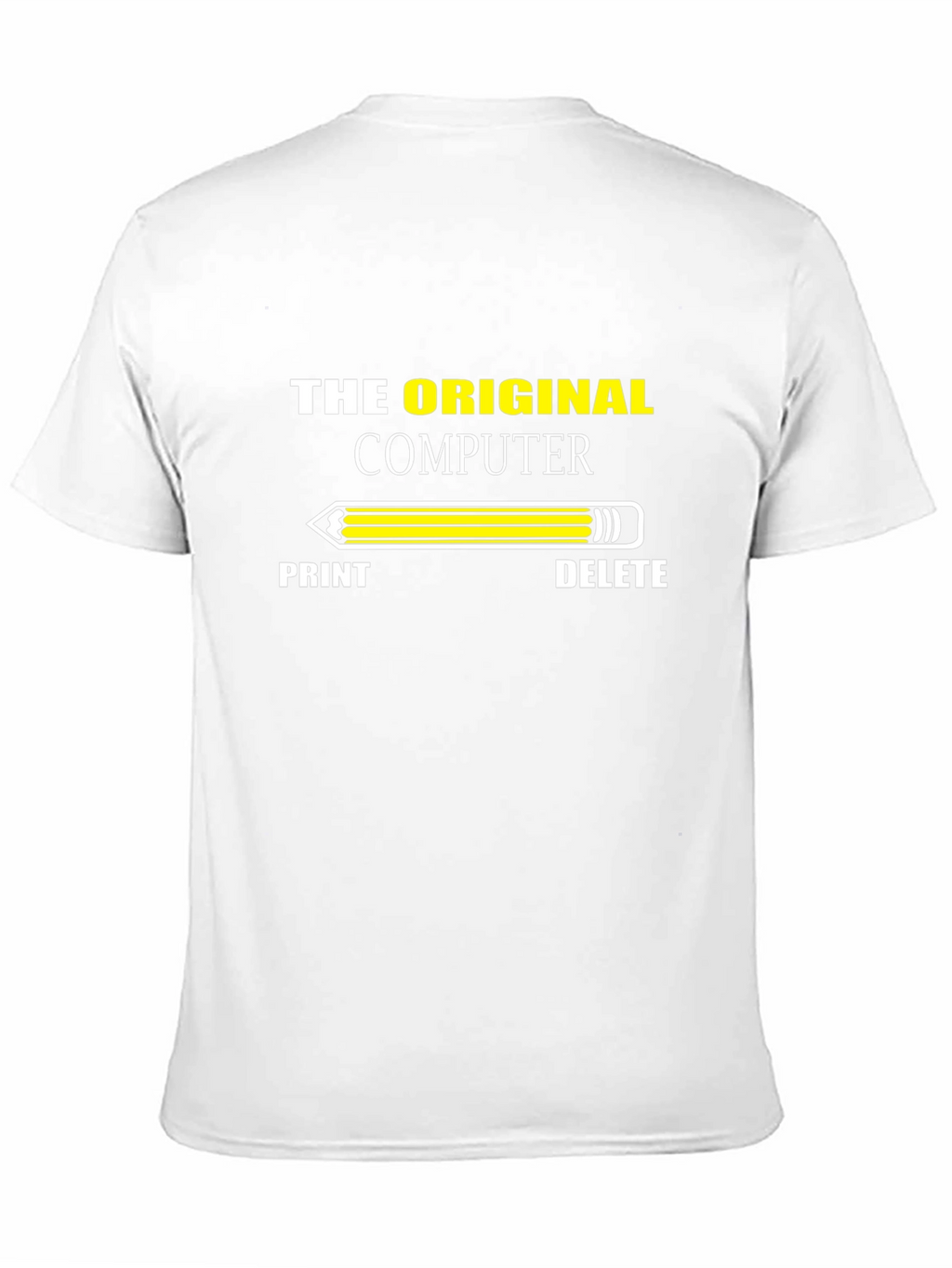 The Original Computer T-Shirt - Pencil Design