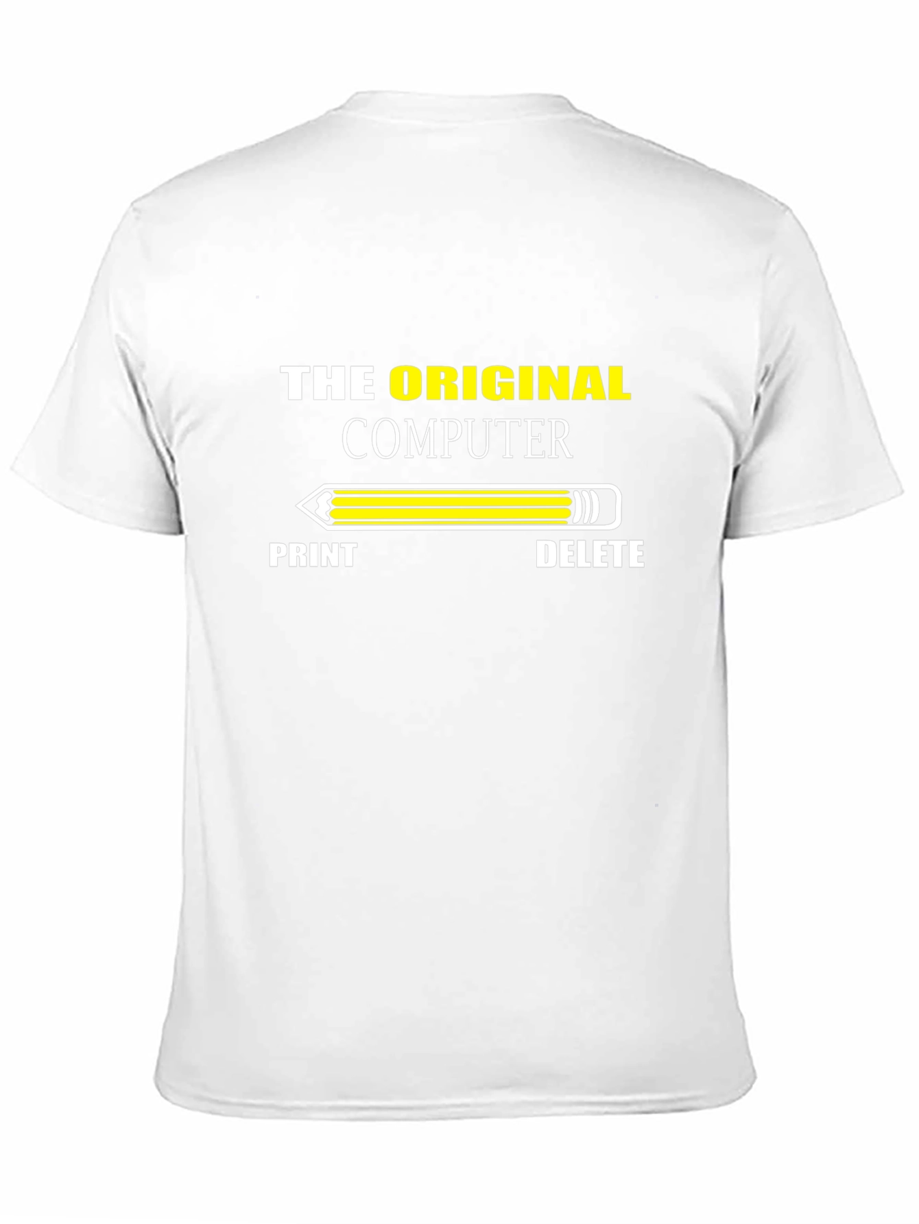 The Original Computer T-Shirt - Pencil Design