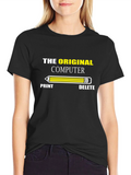 The Original Computer T-Shirt - Pencil Design