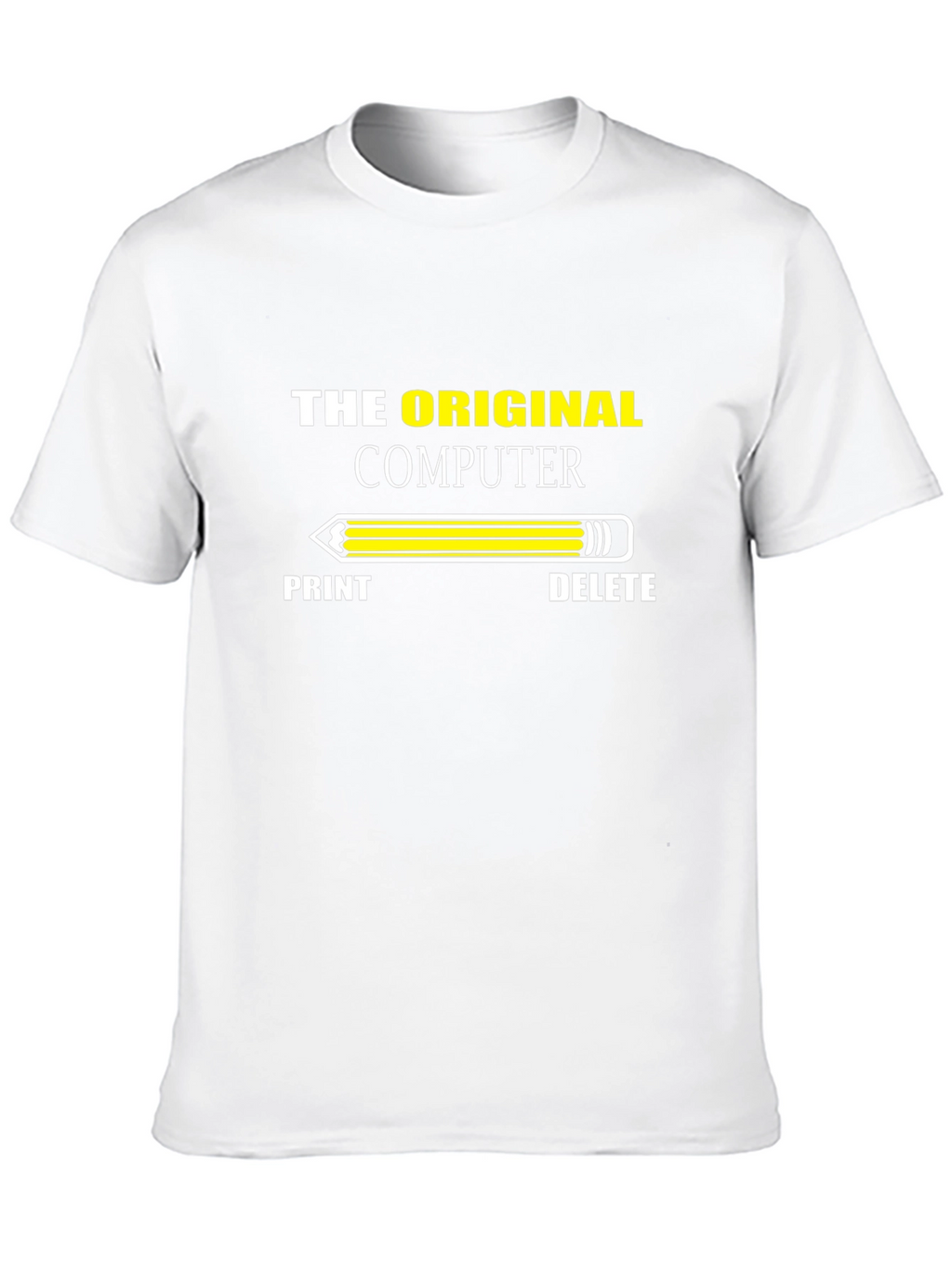 The Original Computer T-Shirt - Pencil Design
