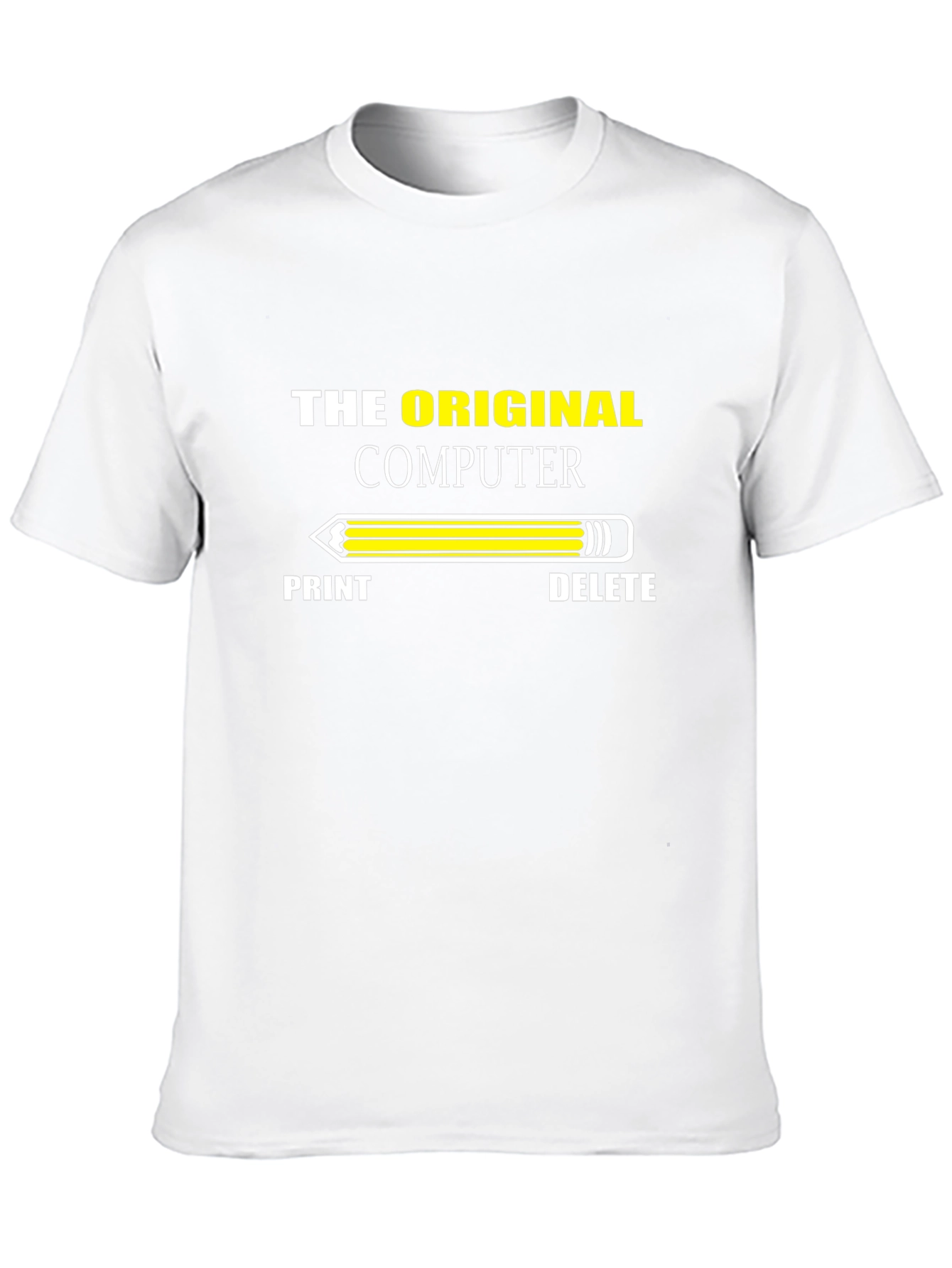 The Original Computer T-Shirt - Pencil Design