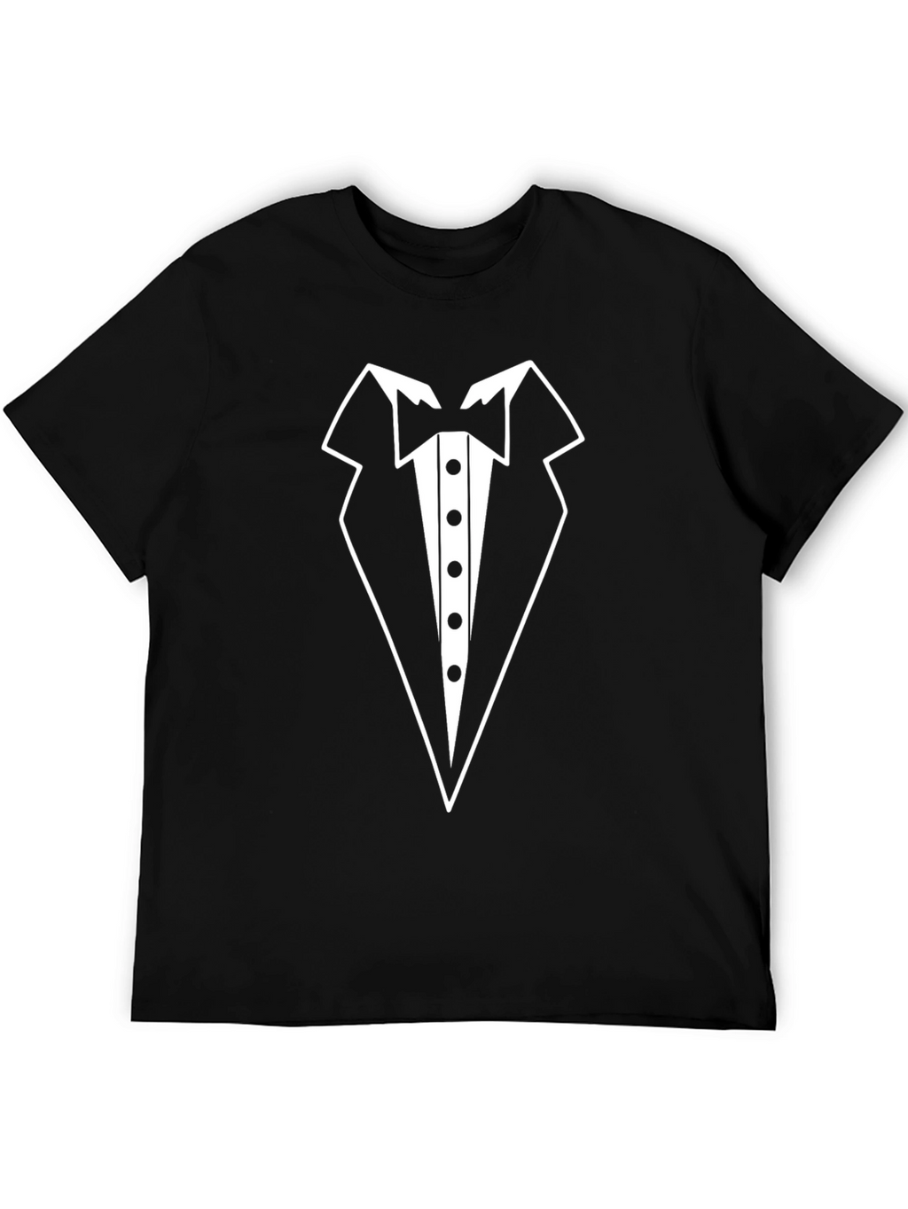 Tuxedo T-Shirt - Novelty Formal Wear Design