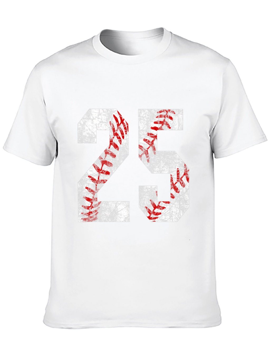 Baseball Number 25 Graphic T-Shirt