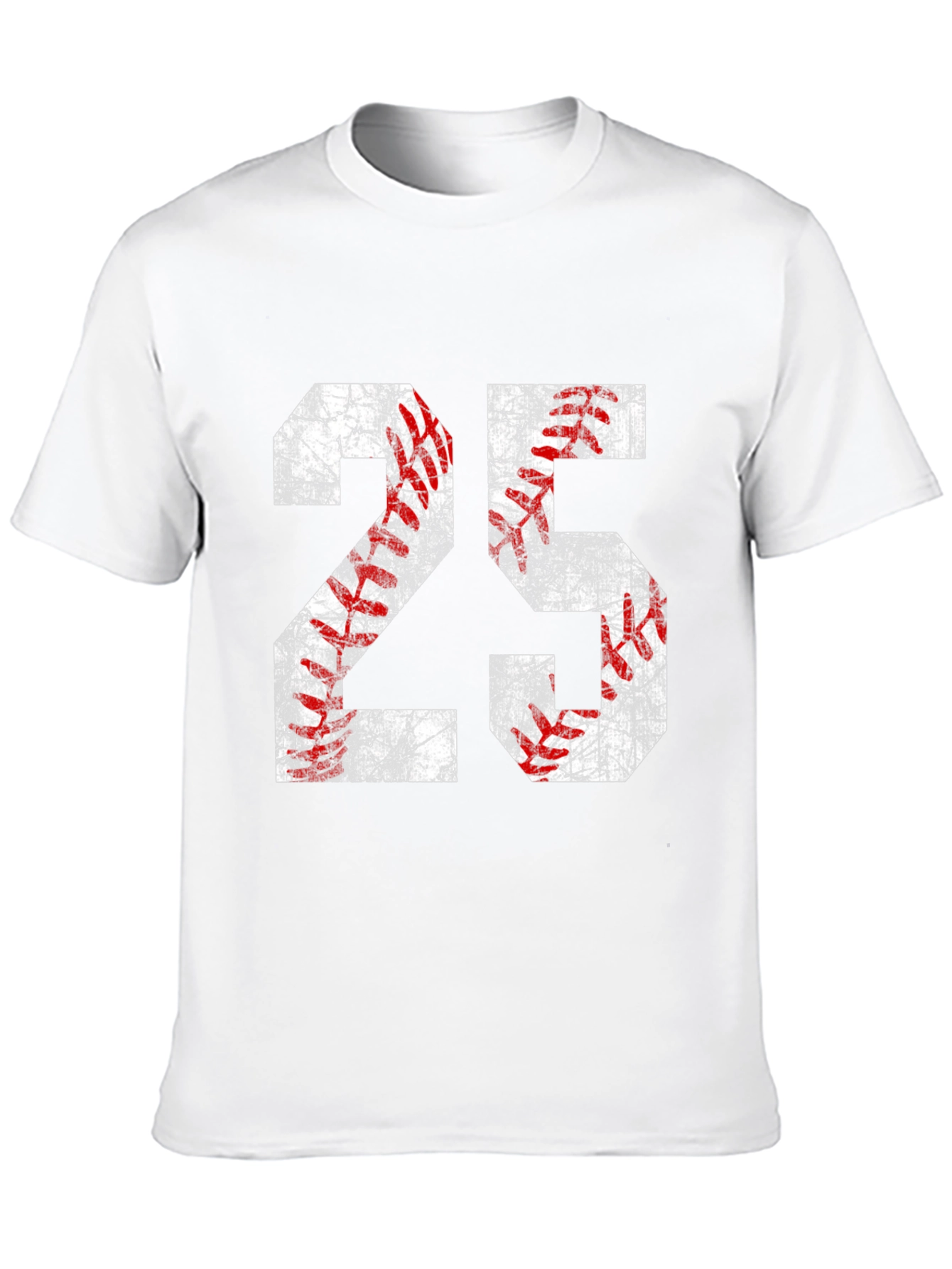 Baseball Number 25 Graphic T-Shirt