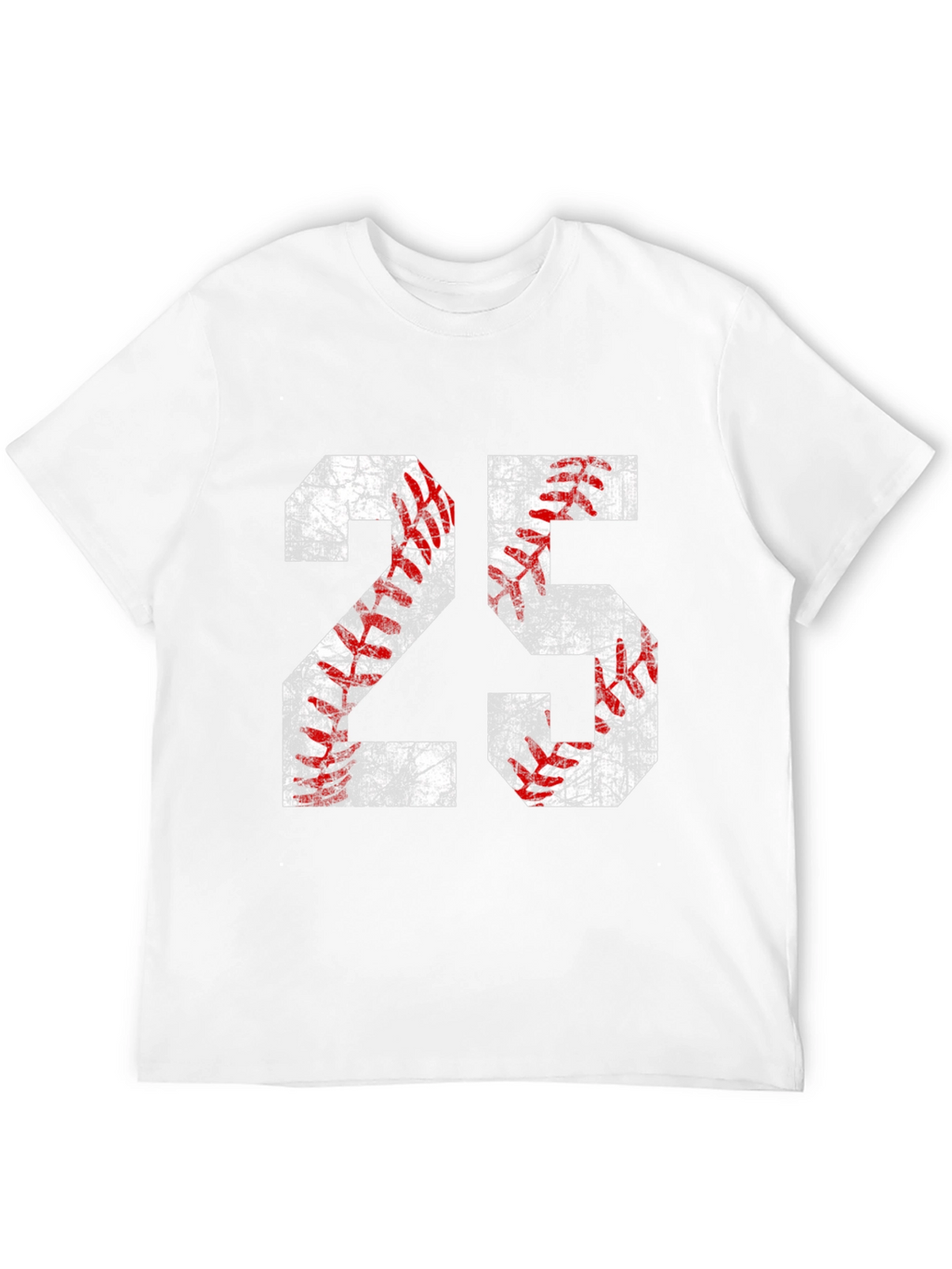 Baseball Number 25 Graphic T-Shirt