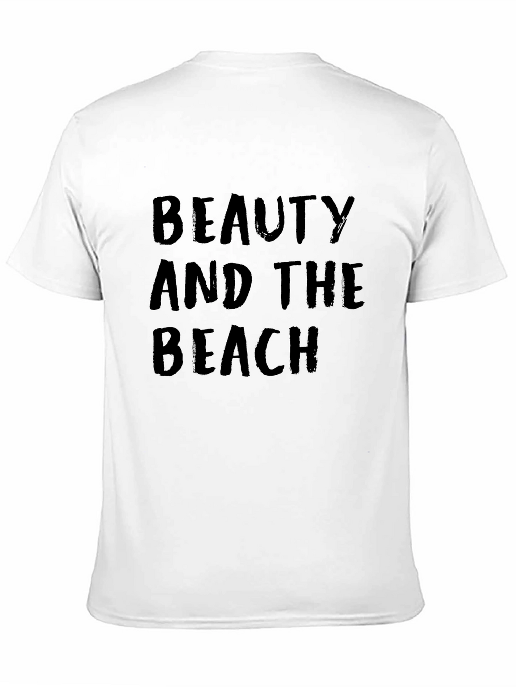 Beauty and the Beach Graphic T-Shirt - Black