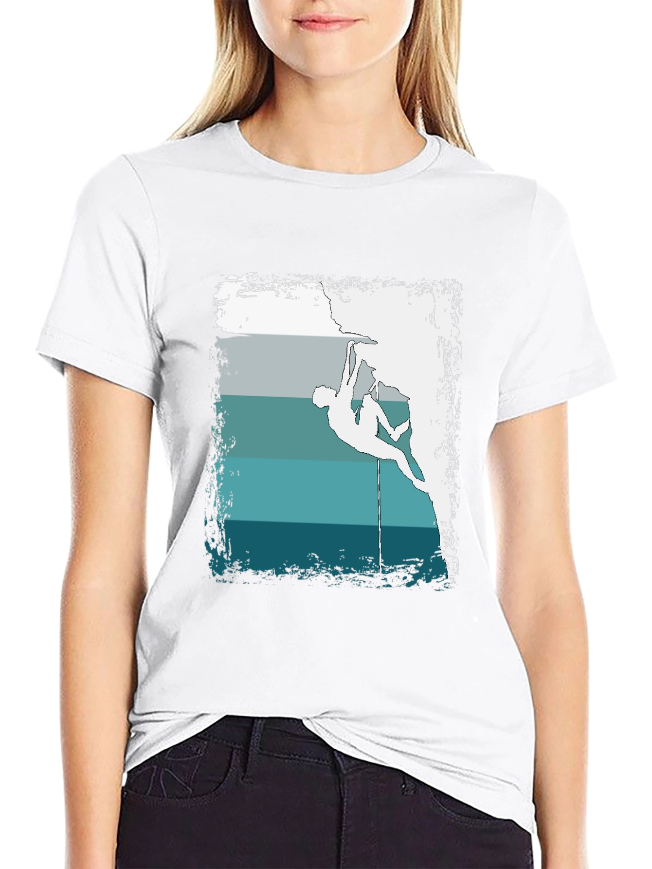 Climbing Graphic Tee - Adventure Ready Comfort