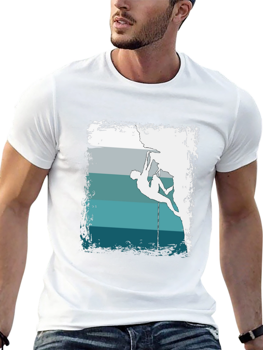 Climbing Graphic Tee - Adventure Ready Comfort
