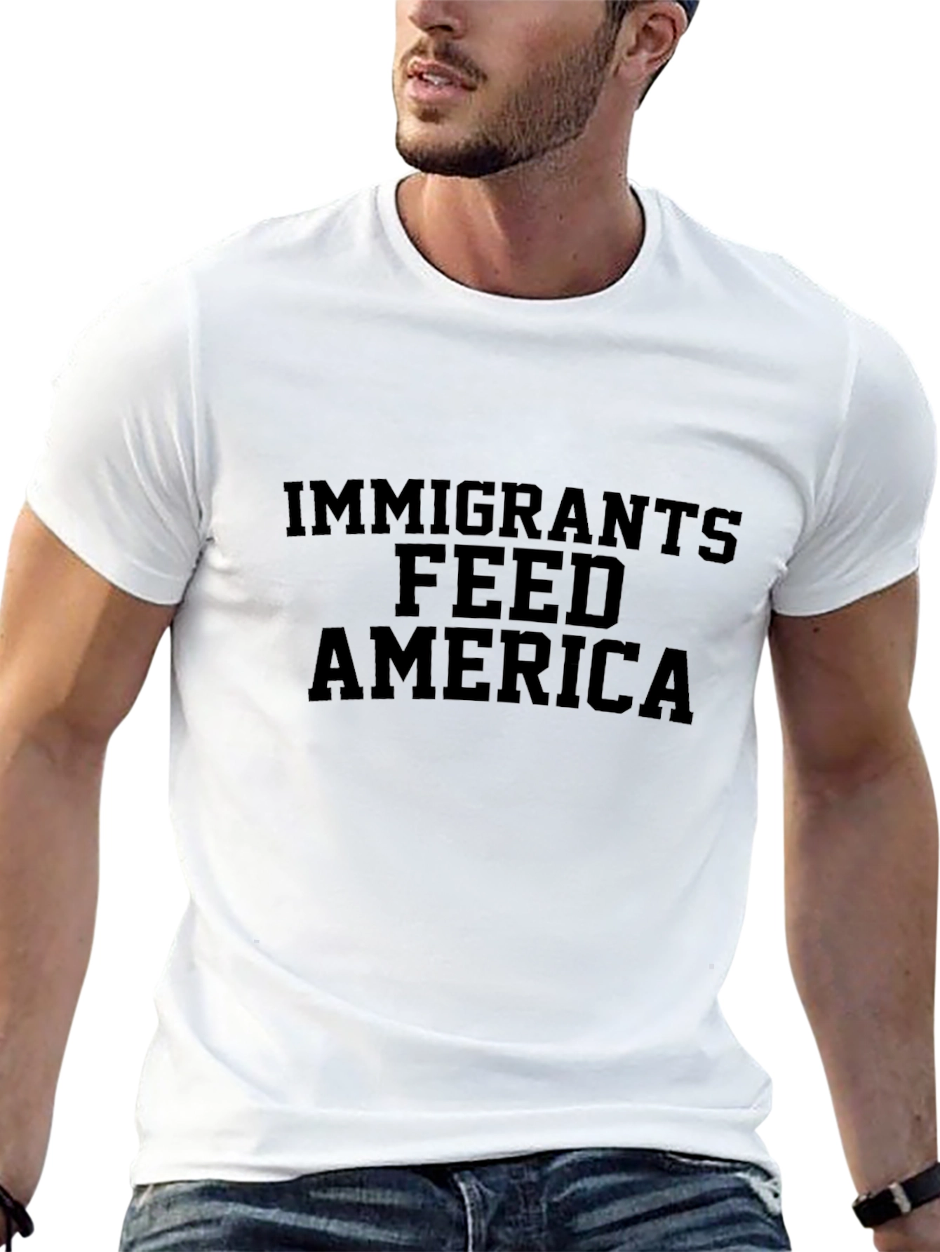 Immigrants Feed America Graphic Tee