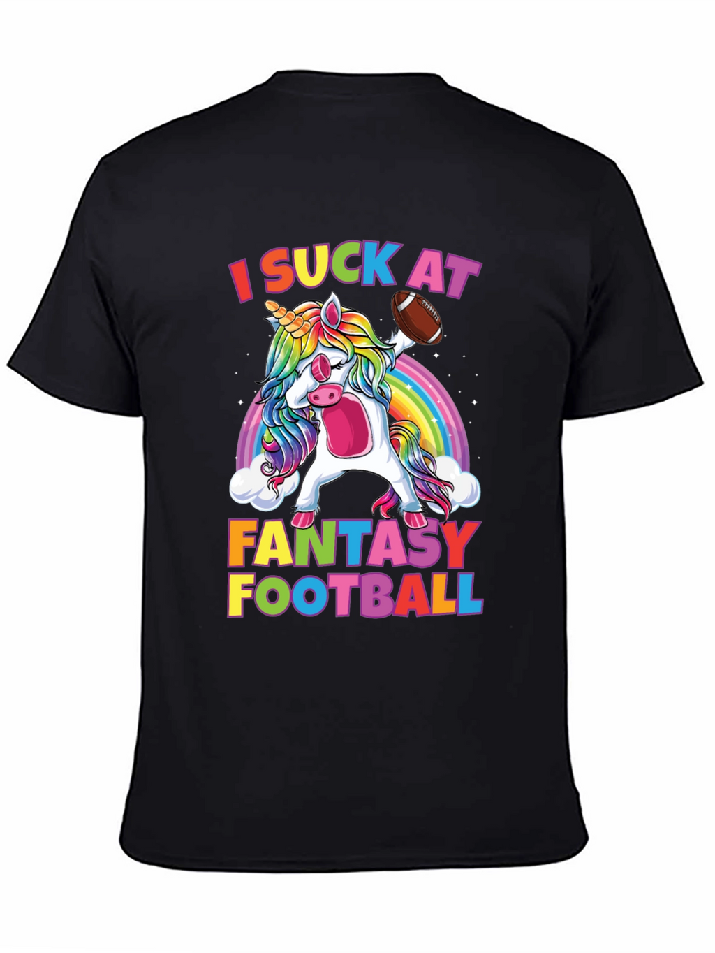 Funny Fantasy Football Unicorn T-Shirt