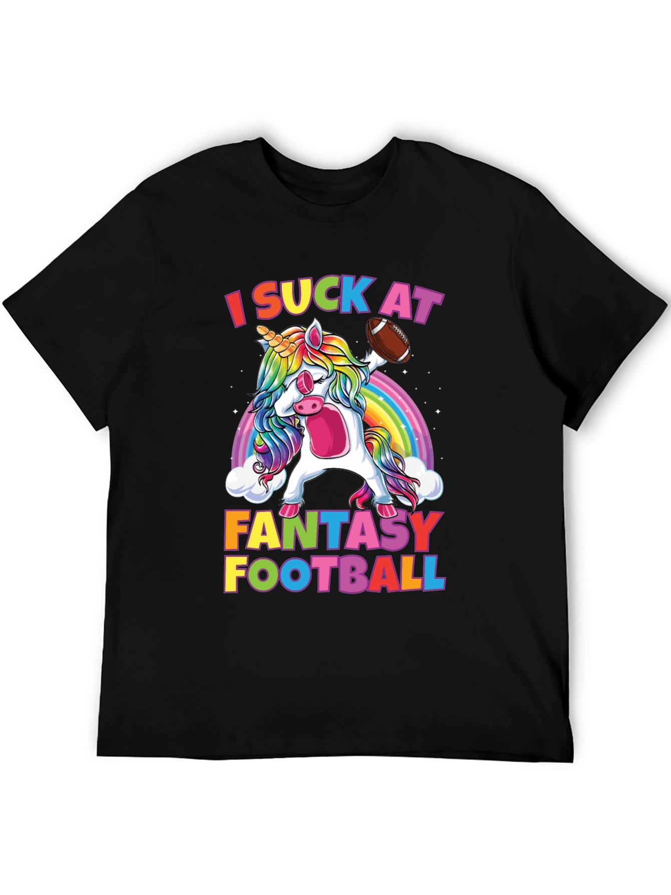 Funny Fantasy Football Unicorn T-Shirt