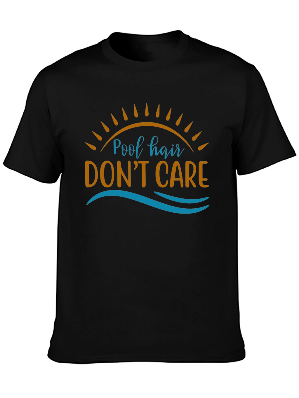 Pool Hair Dont Care Graphic Tee - Summer Vibes