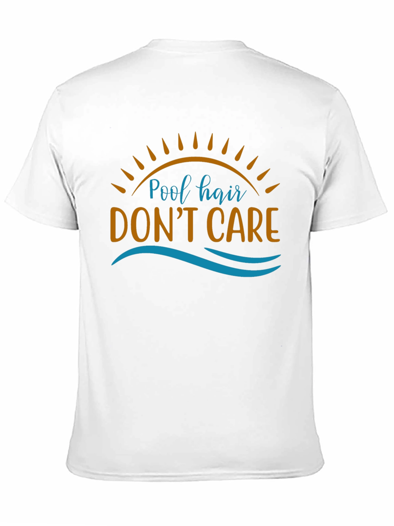 Pool Hair Dont Care Graphic Tee - Summer Vibes