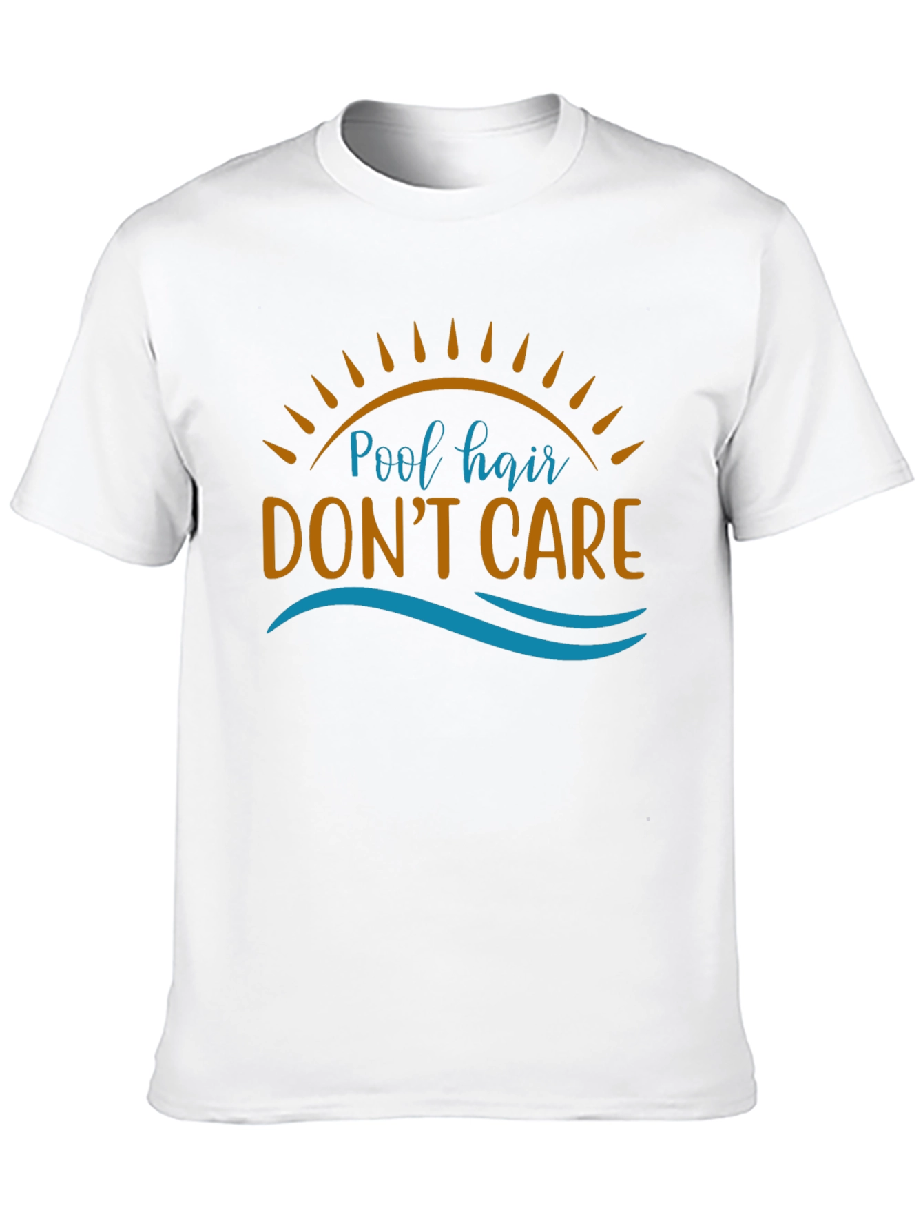 Pool Hair Dont Care Graphic Tee - Summer Vibes