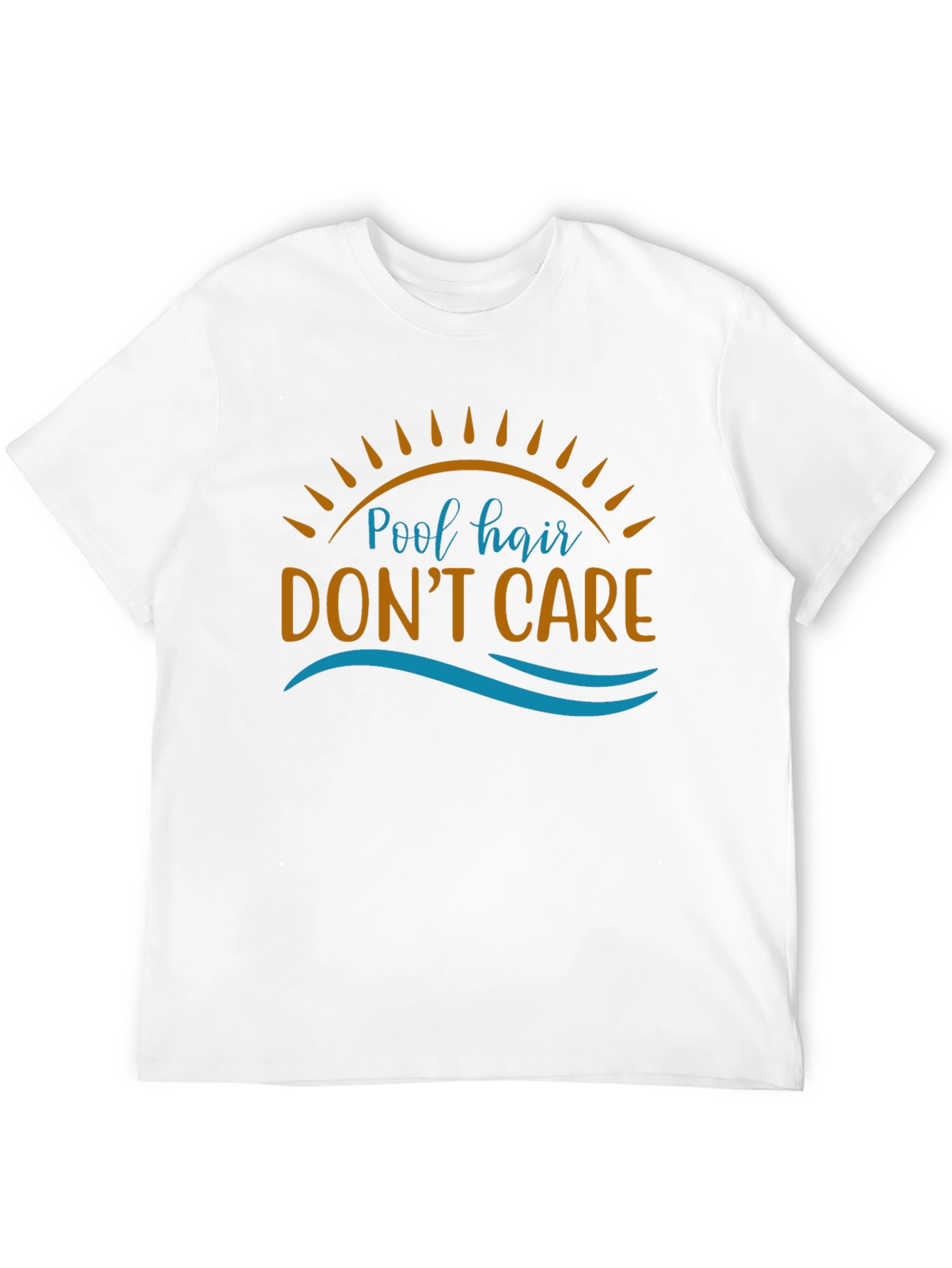 Pool Hair Dont Care Graphic Tee - Summer Vibes