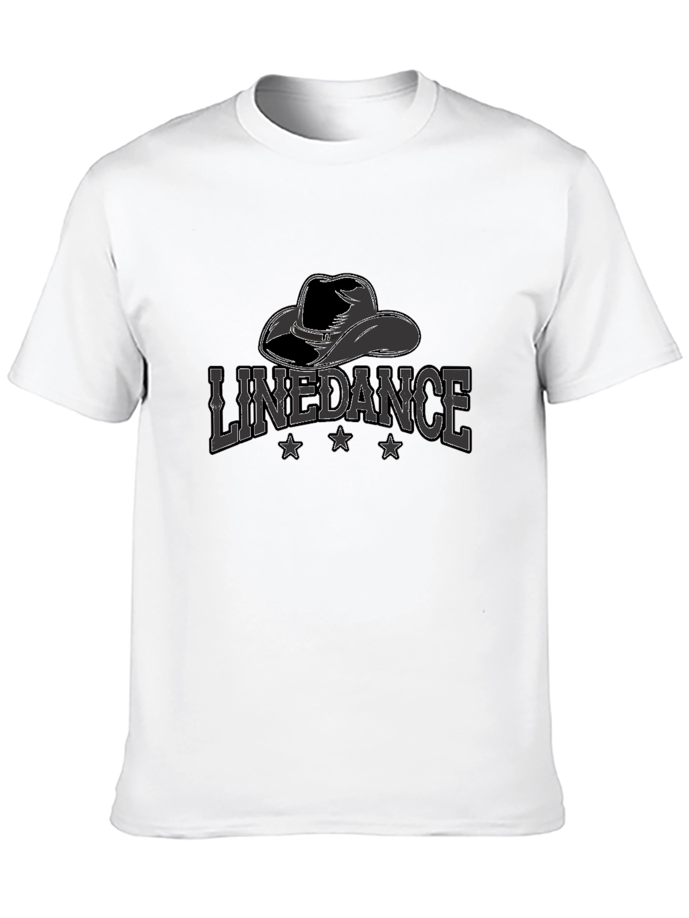 Line Dance Cowboy Hat Graphic Tee