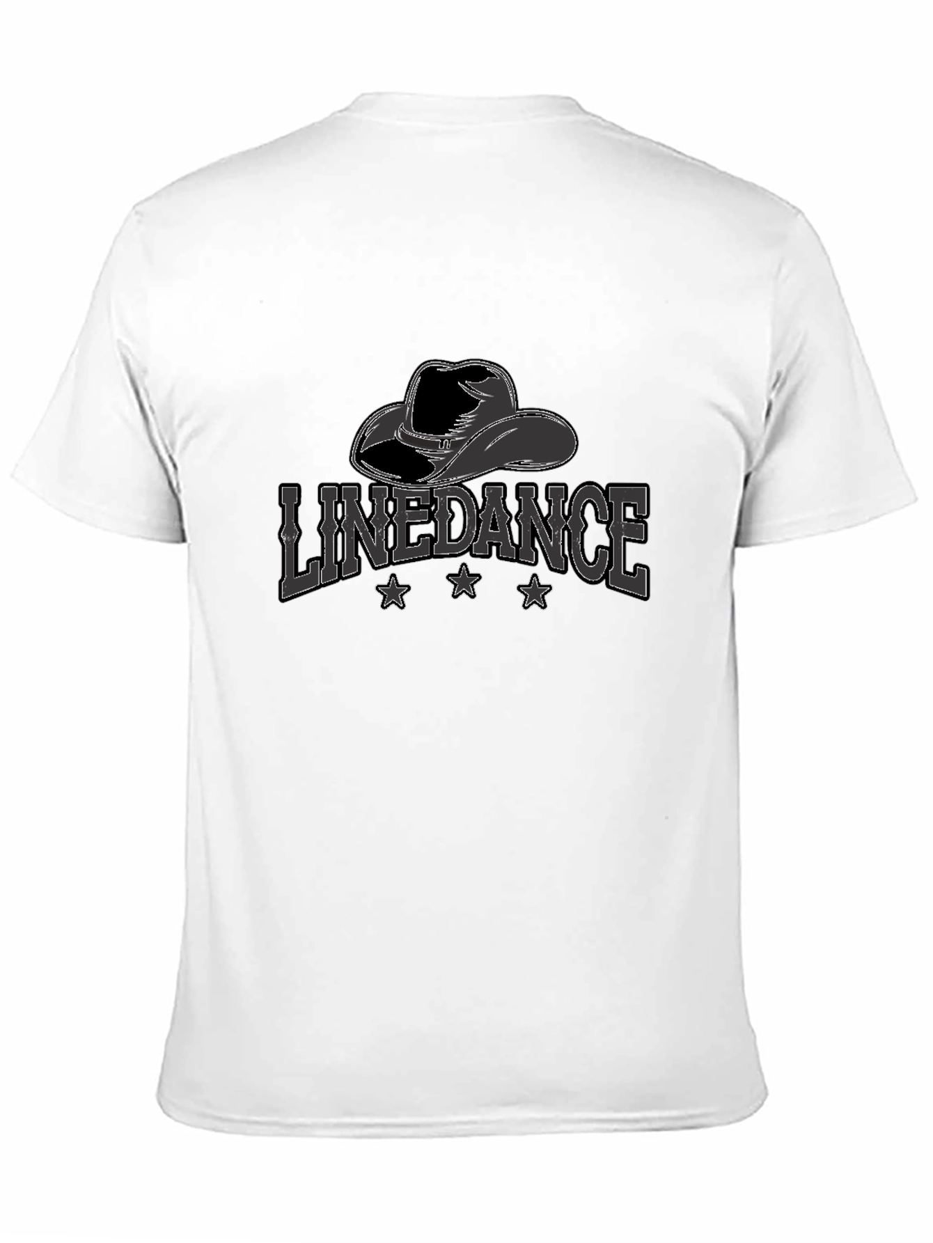 Line Dance Cowboy Hat Graphic Tee