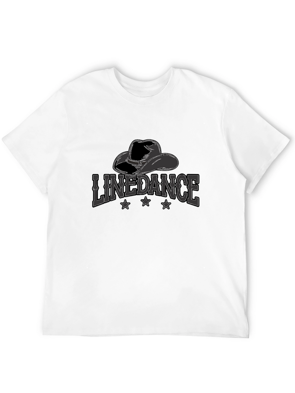 Line Dance Cowboy Hat Graphic Tee