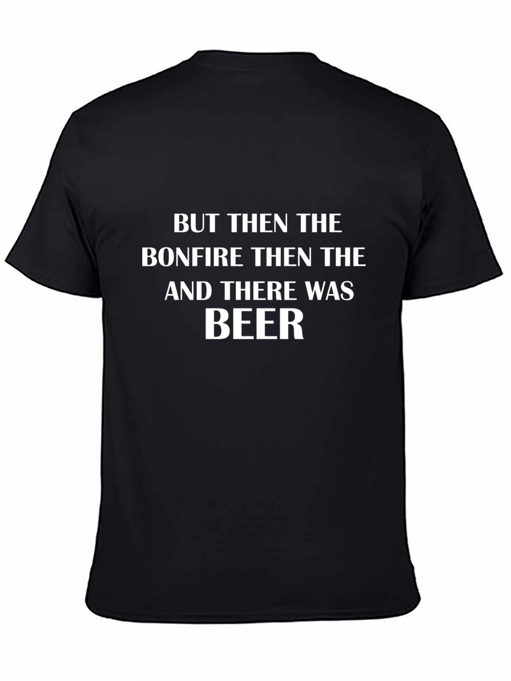 Bonfire & Beer Black T-Shirt
