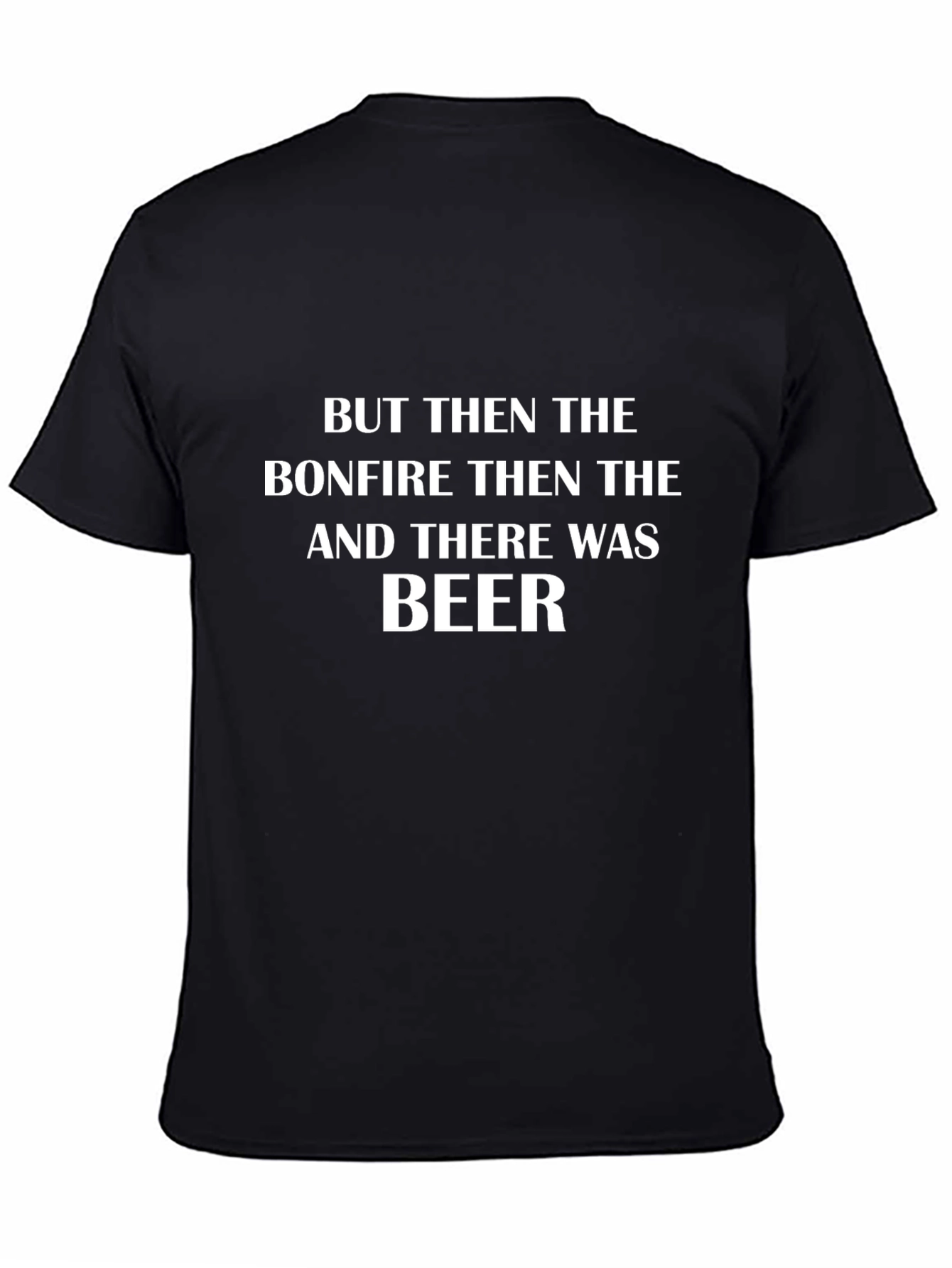 Bonfire & Beer Black T-Shirt