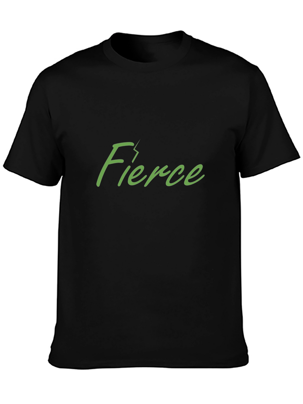 Fierce Graphic Tee - Stylish Black Cotton T-Shirt