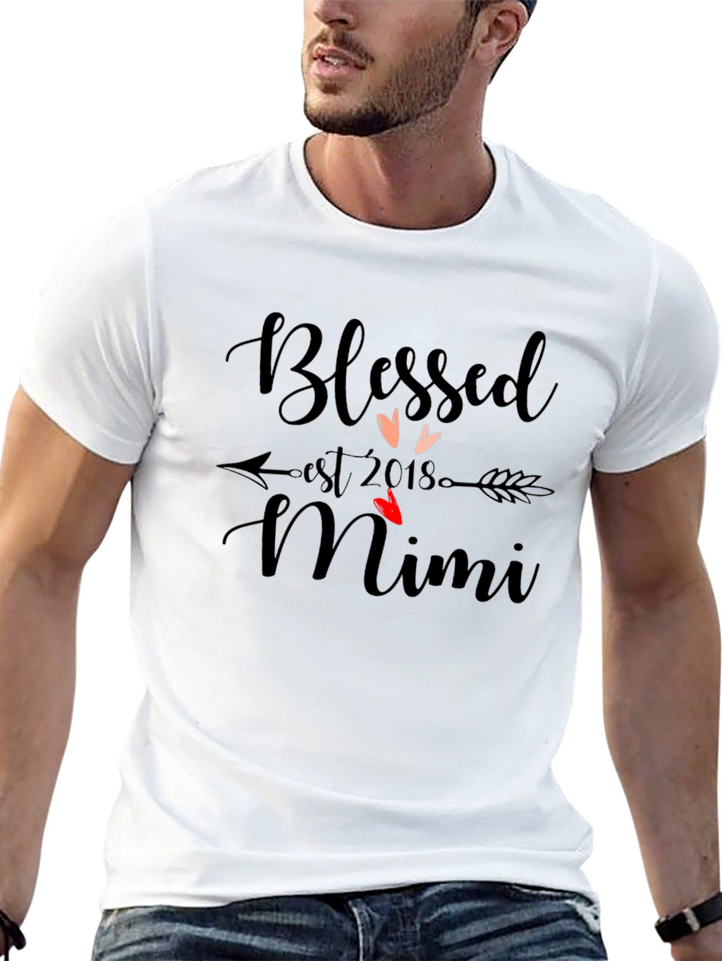 Blessed Mimi Est. 2018 Black T-Shirt