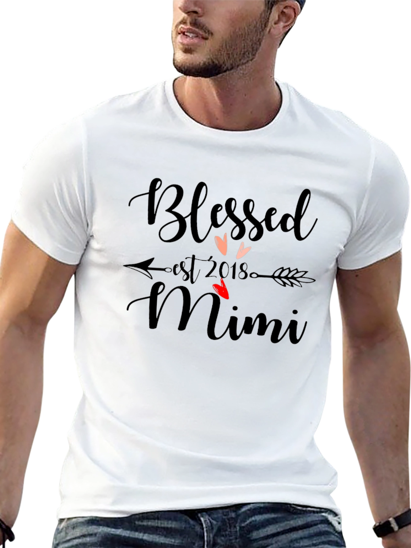 Blessed Mimi Est. 2018 Black T-Shirt