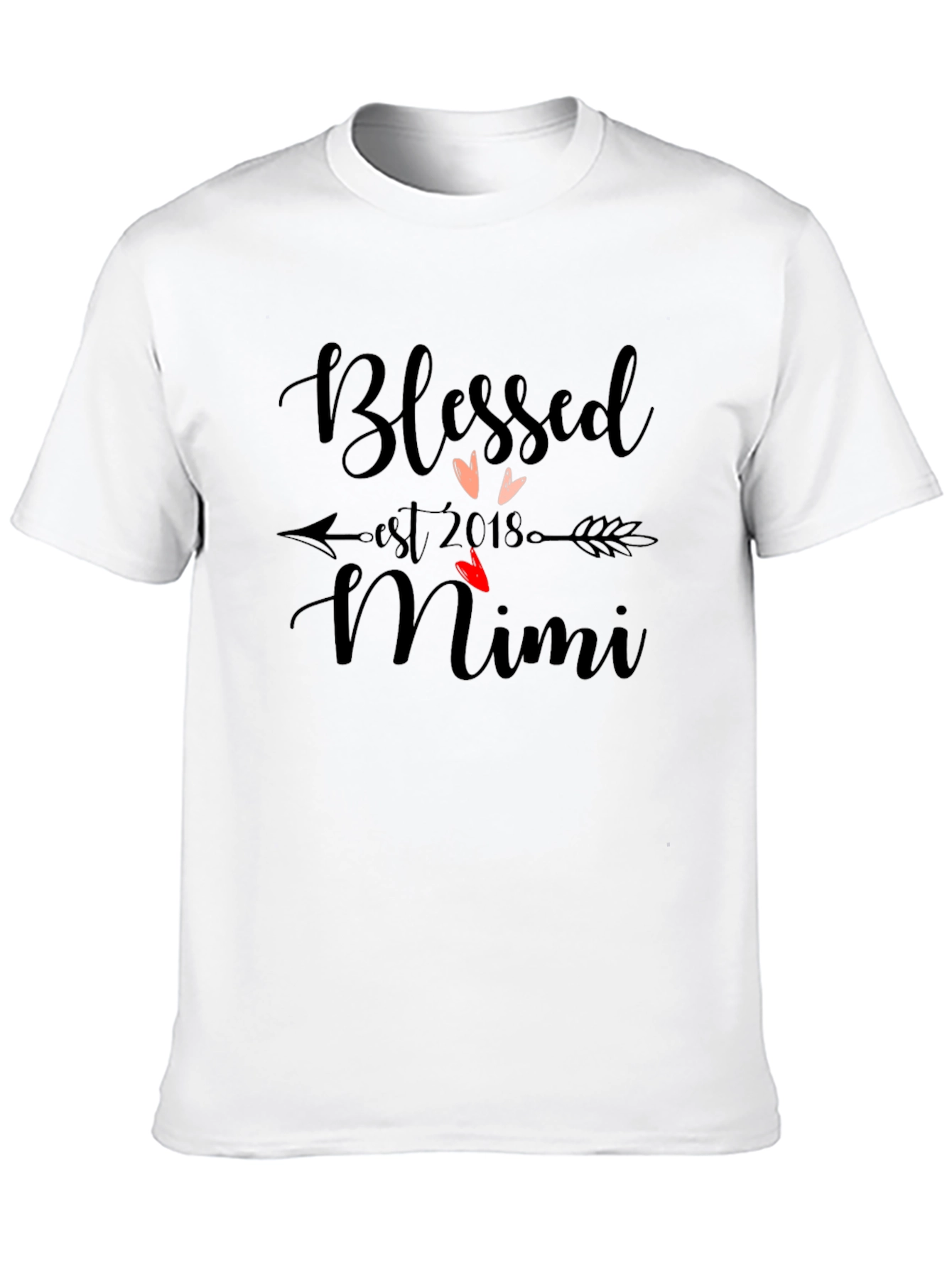 Blessed Mimi Est. 2018 Black T-Shirt