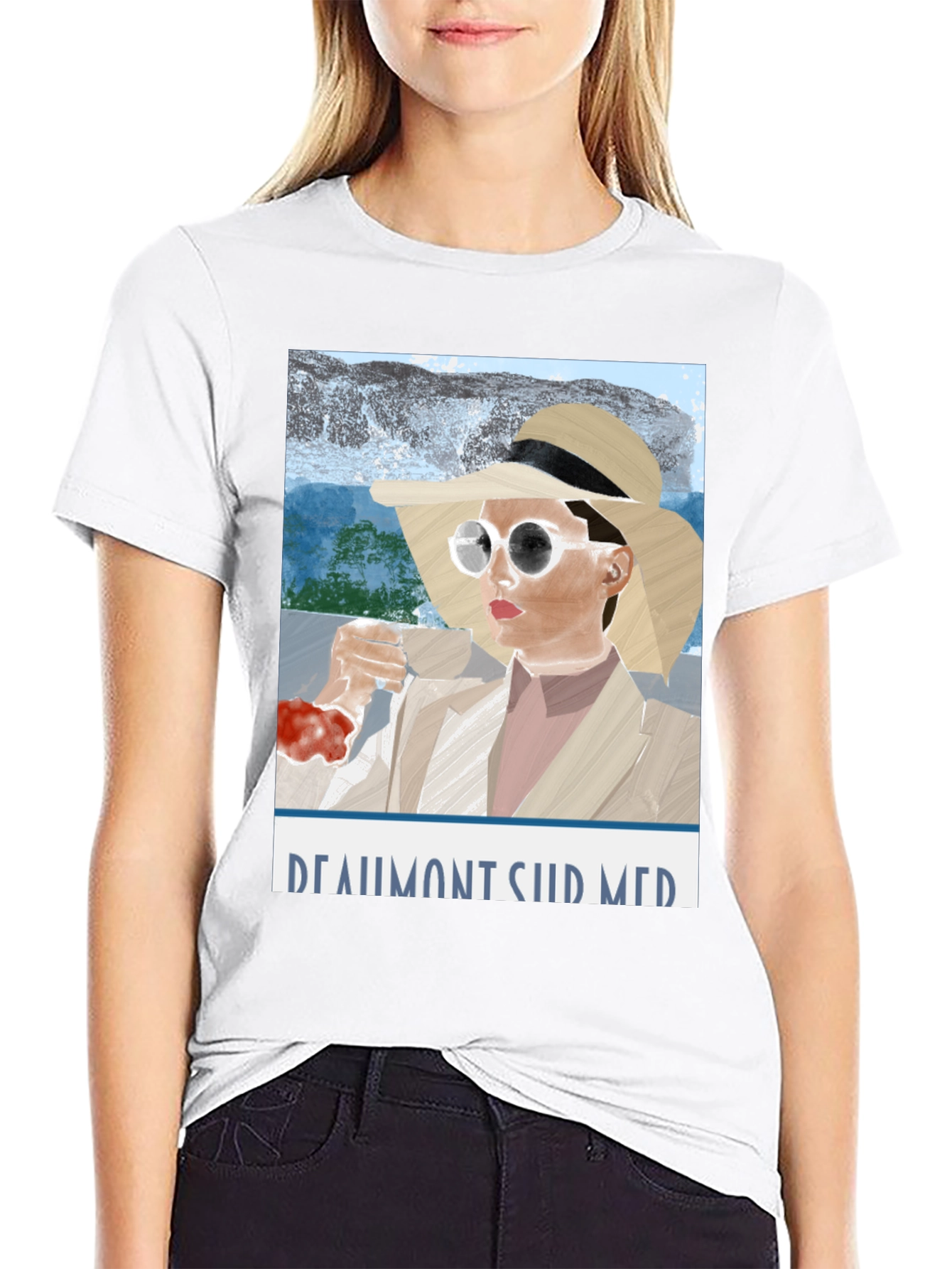 Beaumont Sud Mer Stylish Graphic Tee